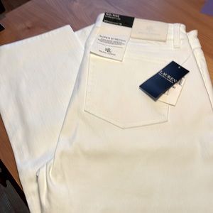 Ralph Lauren white jeans NWT